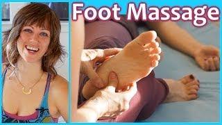 HD Foot Massage | How to Thai Massage Techniques for Feet | Pain Relief & Relaxing Music ASMR