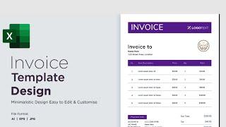 How to create invoice in excel | excel invoice template