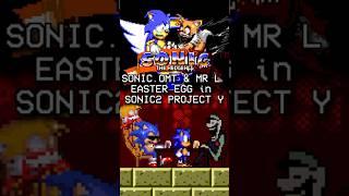 SONIC2.EXE Project Y Sonic.OMT & Mr L Easter Egg #shorts #sonic #exe #sonicexe #mario #marioexe