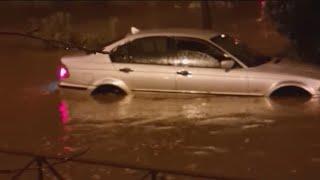 Alerta por lluvias e inundaciones en Madrid