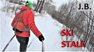 Ski-stalk tour along Moscow river