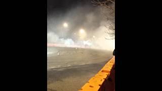 Saint Louis Auto Show Monster Energy car drifting