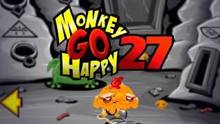 Игра "Счастливая Обезьянка 27" (Monkey GO Happy 27) - прохождение