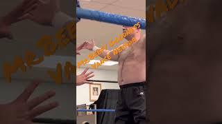 Mr Beefy Goodness @VanceNevada1  warms up his fans #indiewrestling #wrestling
