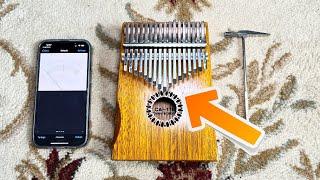 How to Tune a Kalimba. Is it hard? - 17 Key Thumb Piano