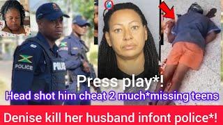 Denise gets 21 years fi murder her husband infont her son's*missing teen girls*police killed