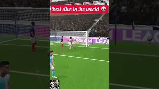 Best goalkeeper dive  [Samba edition] | #dls25 #bricesamba #goalkeeper #footballshorts