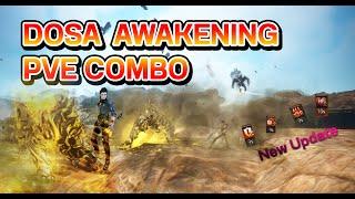 Dosa Awakening PVE New Combo, Addons - After Update l Black Desert