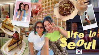 let me take you around Seoul | creator events, seongsu pop ups, cafe hopping 