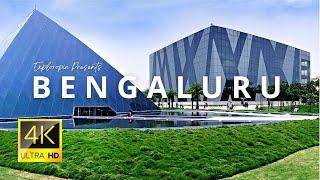 Bengaluru, (Bangalore), India  in 4K 60FPS ULTRA HD HDR Drone Video (Silicon Valley of India)