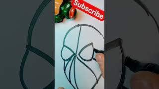 Spider-Man Drawing In 15 Seconds #shorts #art #drawing #spiderman #viral #youtube #youtubeshorts