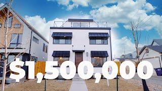 Inside a New Modern House with a Roof Top Deck in Denver, CO | $1,500,000 | New Home Tour!