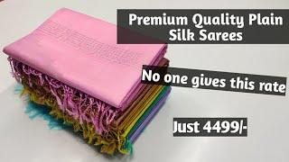 Premium Quality Handloom Soft Silk Saree| Just 4499/- #silksaree