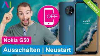 Nokia G50 - Ausschalten & Neustart •  •  •  • Anleitung | Tutorial