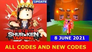 NEW UPDATE CODES  * NEW CODES AND ALL CODES * [VAMPIRE NOOB!] Shuriken Tapping ROBLOX | 8 JUNE 2021