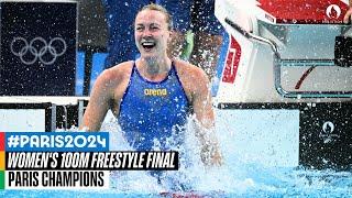 Women's 100m freestyle Final ‍️ | Paris Champions