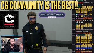 CG Community Shows Love To This Cop Streamer After K Raids Him | Prodigy RP | GTA 5