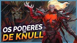 TODOS OS PODERES DE KNULL, O DEUS DOS SIMBIONTES