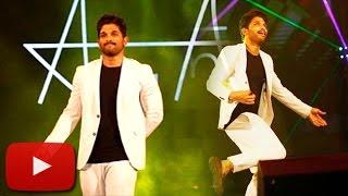 Allu Arjun's DANCE At 'Sarainodu' Trailer Launch  | Lehren Telugu