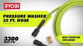 RYOBI 35' Pressure Washer Hose