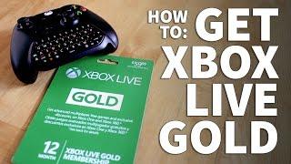 How to Get Xbox Live -  Xbox Live Gold Subscription Redeem Free Trial or Paid Code and Play Online