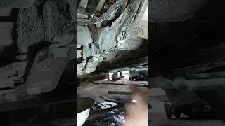 Ларгус! Как снять поддон,не снимая маховика!