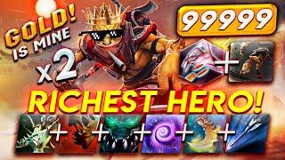 [Bounty Hunter + Capitalist] = 99999 Gold! The richest hero in Custom Hero Clash! x2 bigger gold!