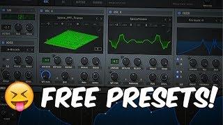 FREE xFer Serum Bass House Presets & Drums! 