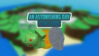 An Astonishing day item guide |Roblox