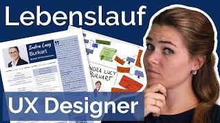 UX Designer werden: Lebenslauf schreiben