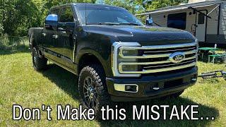 I HATE my 2024 Ford F250 LIMITED Suspension…