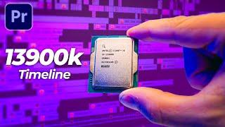 What Can 24-Cores Achieve? | Intel i9 13900k Timeline Performance in Adobe Premiere Pro