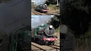 3526 and 4501 passing Wondabyne #shorts #train #railway #subscribe #steam #trending #railroad #aus