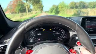 BMW M5 Competition F90 Acceleration 0-150