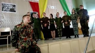 Инсценировка военной песни Смуглянка 8А