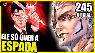 JUJUTSU KAISEN 245 OFICIAL - Sukuna Deseja a ESPADA DO HIGURUMA?