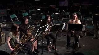 Spring Concert CCHS 2016 - Saxophon Quartett Juliana