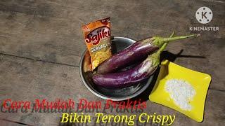 cara Simple bikin terong crispy,Renyah,Garing Hanya Pakai Tepung  Sajiku | ala Daeng Timung