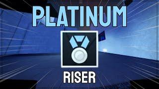 Riser Time Trial *PLATINUM* | Parkour Reborn | Roblox