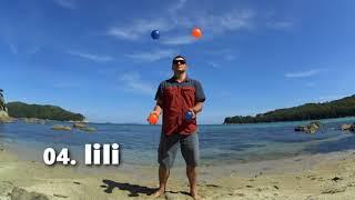 04  IiIi | Жонглирование 4 мячами | [РУКИ ТРЮКИ] | JUGGLING LESSON