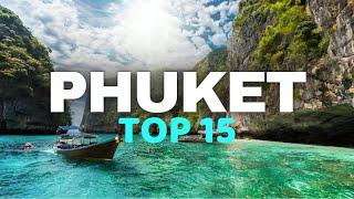 Top 15 Places to Visit in Phuket, Thailand | 4K Travel Video - (2024)