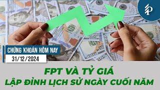 Vn-Index chốt năm 2024 trong sắc đỏ - Tỷ giá lập đỉnh thời đại | Chứng khoán hôm nay 31/12/2024