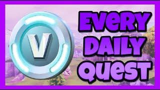 All Daily Quest Guides In Fortnite Save The World