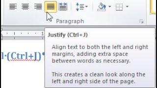 Time Saving Tutorial! How To Justify Text in Microsoft Word