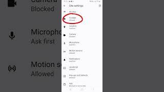 How to Enable Disable Cookies in Chrome in Android #android #smartphone