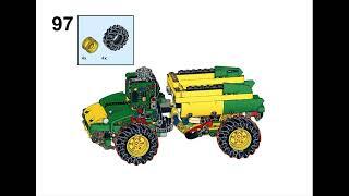 LEGO® 42136 Alternate Build - John Deere 9620R 4WD Tractor - Heavy Duty Articulated Hauler