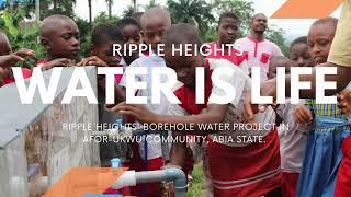 Ripple Heights #WaterIsLifeprogram