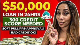 $50,000 Personal￼ Loan With A Soft Pull Preapproval￼! Bad Credit OK￼! 300 Credit Score Approved￼!