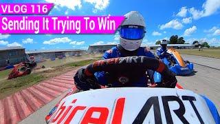 Did I Hit Him?? - Kart Vlog - Briggs LO206 Racing [Vlog 116]