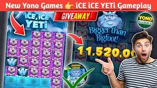 Yono Rummy New Slot Game iCE iCE YETi Gameplay  ! Today Lunch iCE iCE YETi Yono Game High Beating 